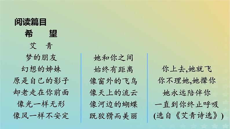 广西专版2023_2024学年新教材高中语文第1单元群文阅读课件部编版必修上册04