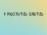 广西专版2023_2024学年新教材高中语文第二单元5阿Q正传节选边城节选课件部编版选择性必修下册