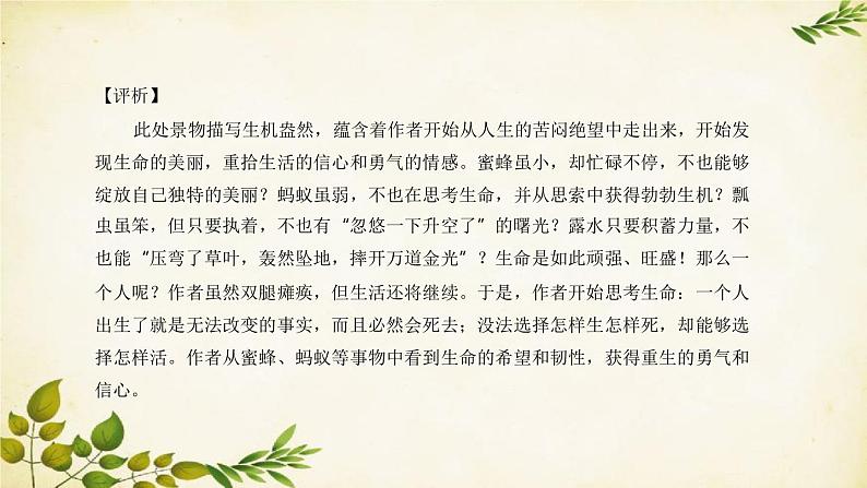 统编版高中语文必修上册 第七单元 单元学习任务课件08