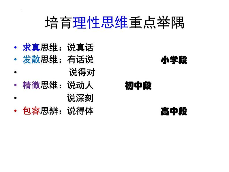 2024届高考作文复习：作文核心素养理性思维 课件第6页