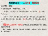 2024届高考语文复习：思辨性、关系型作文写作指导 课件
