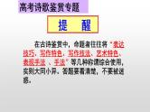 2024届高考语文复习：古诗鉴赏之表达技巧规范答题   课件