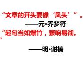 2024届高考写作指导：高考议论文的写作 课件