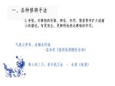 2024届高考语文一轮复习专项：诗歌鉴赏之表现手法  课件