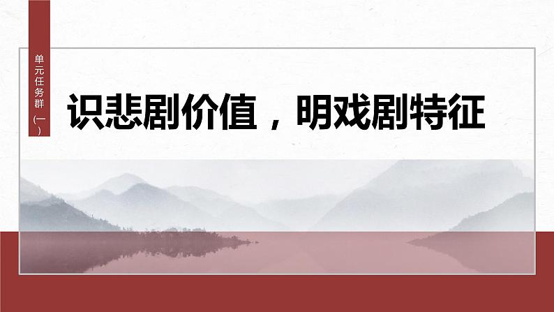 统编版高中语文必修下册--课件-第二单元　单元任务群(一)　识悲剧价值，明戏剧特征第2页