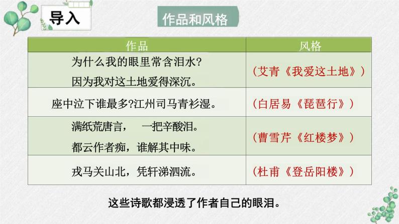 古诗词诵读《虞美人（春花秋月何时了）》课件  2023-2024学年统编03