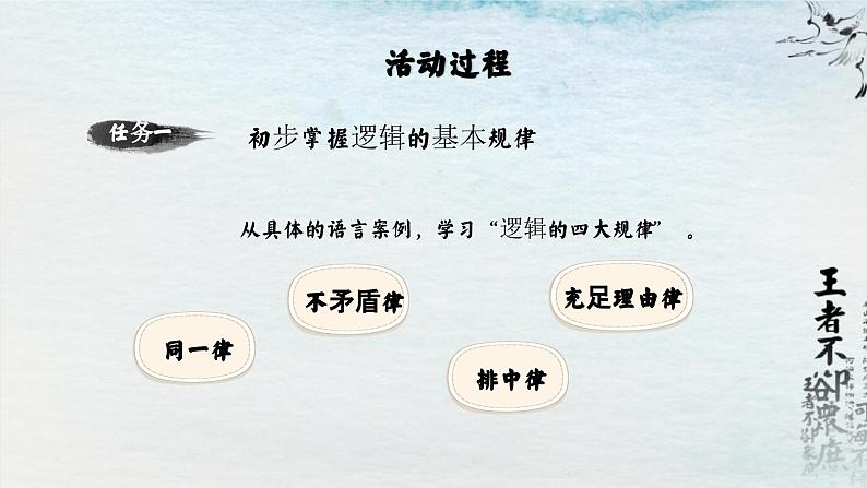 统编版 高中语文 必修上册 第四单元 四.《逻辑的力量》课件+教案04