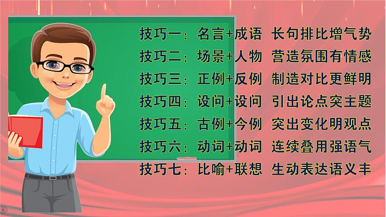 高考语文复习--一张简表明知识&一次训练提能力系列（靓丽语言）课件PPT02