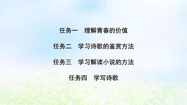 新教材2024版高中语文第一单元单元学习任务课件部编版必修上册第2页