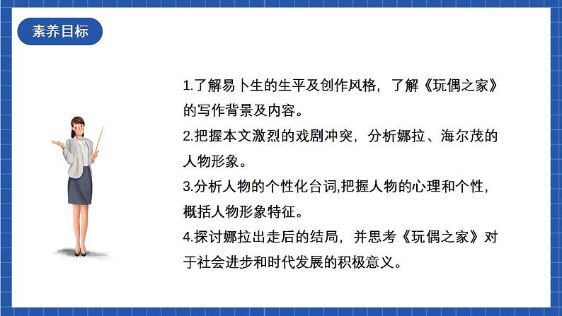 人教统编版高中语文选择性必修中册 12《玩偶之家（节选）》课件第3页