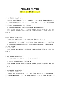 考点巩固卷02  大作文-备战2024年高考语文一轮复习高效训练（新高考通用）