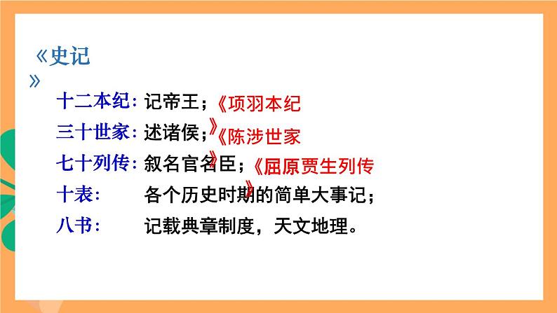 高中语文统编版选择性必修中册 9 《屈原列传》 课件03