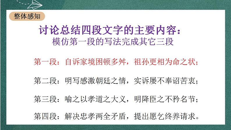 9.1 《陈情表》 课件人教统编版高中语文选择性必修下册05