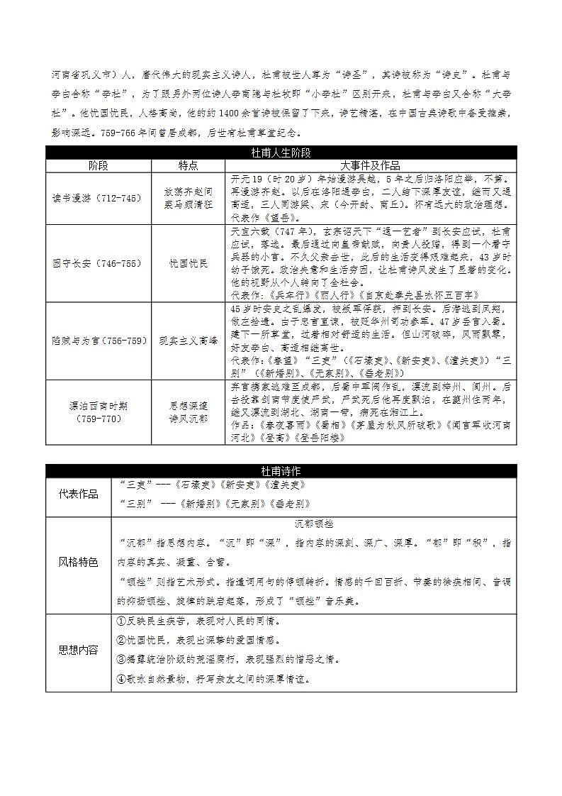 古诗词诵读《登岳阳楼》教学课件+教案+学案+分层练习+朗读视频02