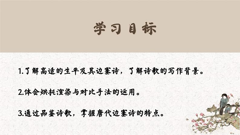 高中语文（统编版）选择性必修中册 古诗词诵读1 燕歌行并序  PPT课件+教案02