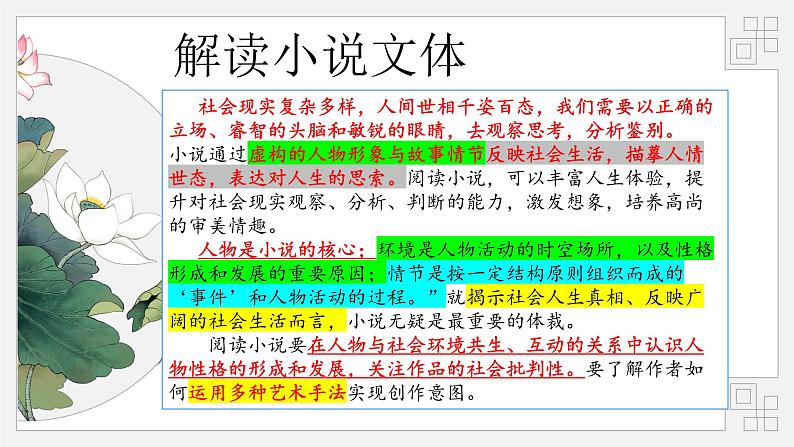 专题10+小说主旨意蕴探究（课件）-2024年高考语文二轮复习讲练测（新教材新高考）02