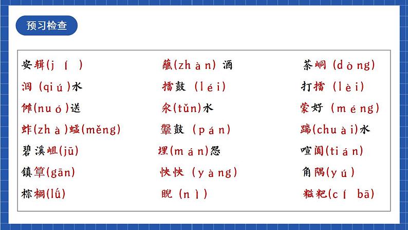 人教统编版高中语文选择性必修下册5.2《边城（节选）》课件+朗诵视频+教案+学案+分层作业08