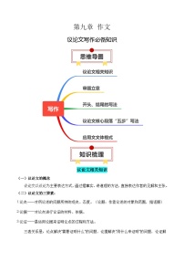 议论文写作必备知识-备战2024年高考一轮复习专题高分突破（全国通用）