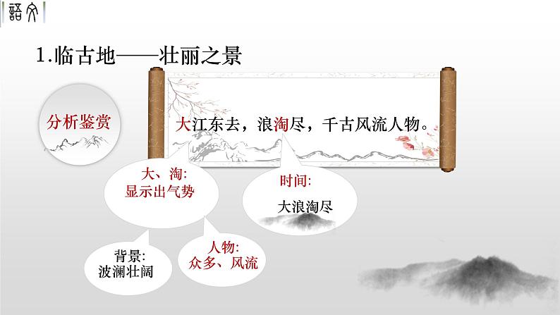 9.1《念奴娇•赤壁怀古》课件 2023-2024学年统编版高中语文必修上册08