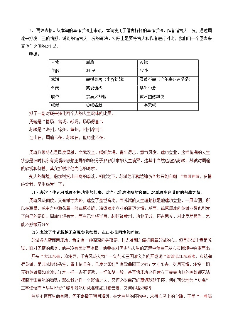第04讲  鉴赏诗歌表达技巧（讲义）（原卷版）第3页
