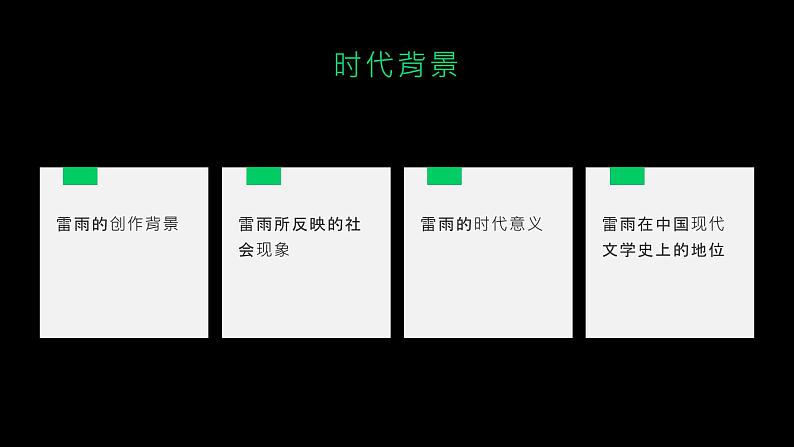 《雷雨》曹禺-2023-2024学年【中职专用】高一语文下学期同步精品课件（高教版2023·基础模块下册）第4页