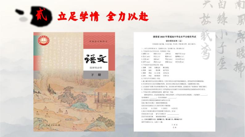 追光而遇，沐光而行——高二语文（选择性必修下册）开学第一课 课件+教案07