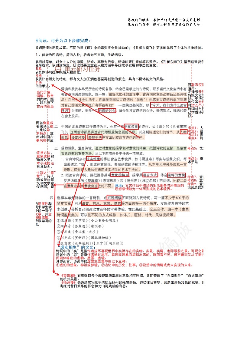 追光而遇，沐光而行——高二语文（选择性必修下册）开学第一课 课件+教案03