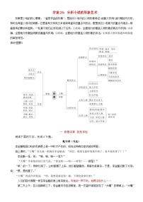 2024年高考语文文本阅读总复习学案26：分析小说的形象艺术