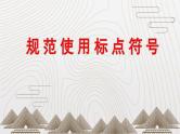 2024届高考语文复习：标点符号的用法与作用课件