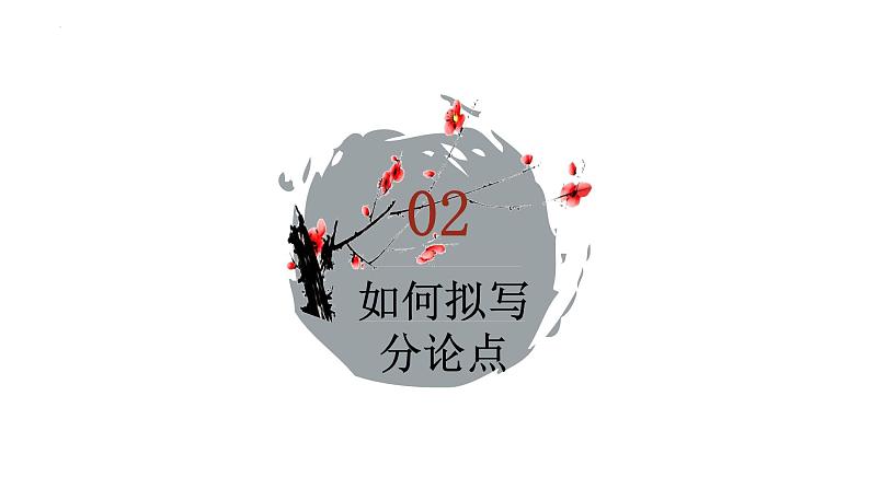 2024届高考语文复习：如何写好议论文语段 课件05