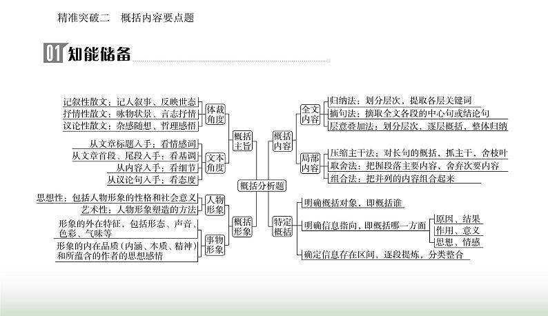 2024届高考语文二轮复习突破二概括内容要点题课件第2页