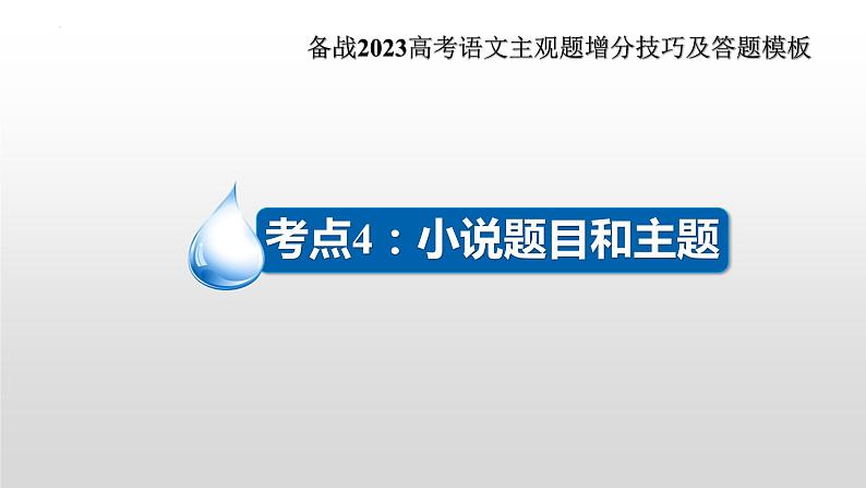 2024年高考语文现代文阅读专题（11）课件PPT02