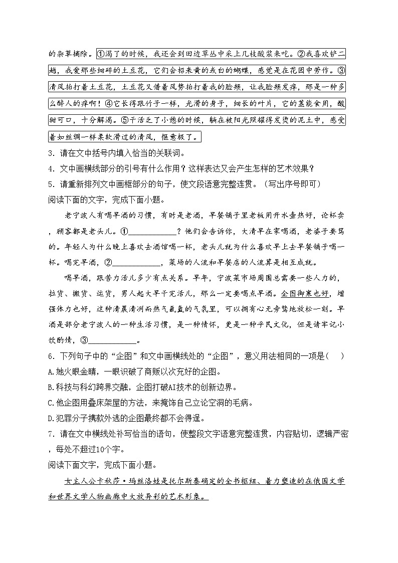 2024届高考语文二轮复习语言文字运用进阶专练（7）(含答案)第2页