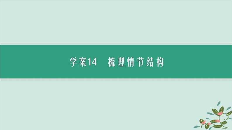 备战2025届新高考语文一轮总复习第2部分现代文阅读Ⅱ复习任务群2小说阅读任务2分析小说的情节结构课件第3页