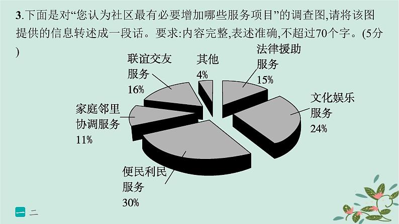 备战2025届新高考语文一轮总复习第4部分语言文字运用复习任务群8语言积累梳理与探究运用练案81精准读图转准信息课件06