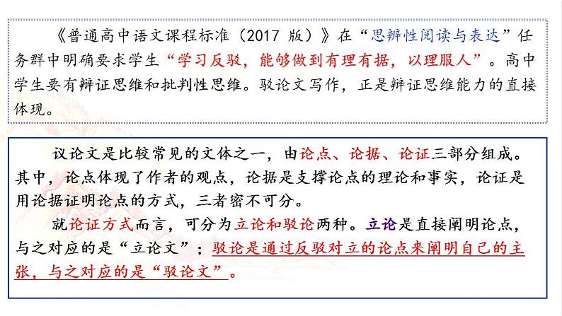 专题33 驳论要切中要害（课件）-2024年高考语文二轮复习课件（新教材新高考）05