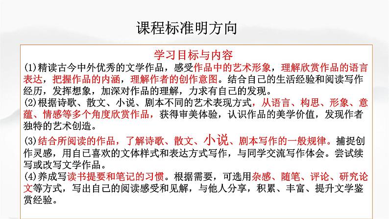 教考结合 高考小说考点在教材中的落脚点课件第5页