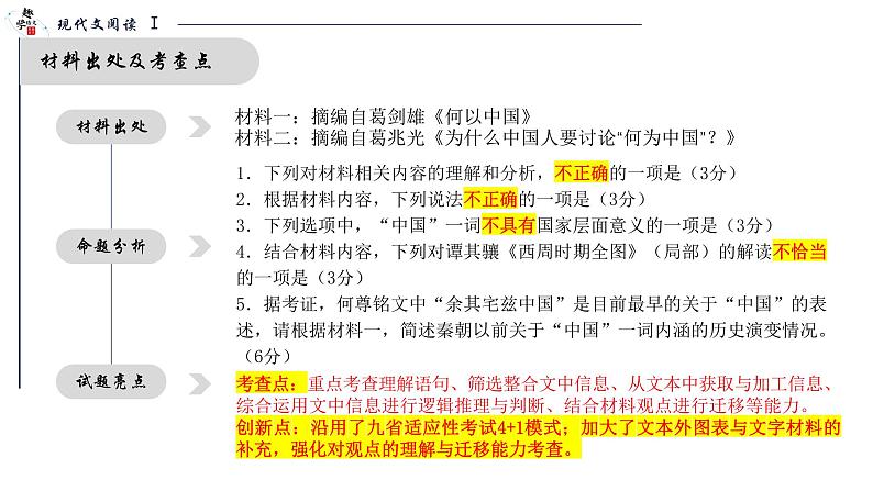 2024·大湾区二模语文试题讲评第4页