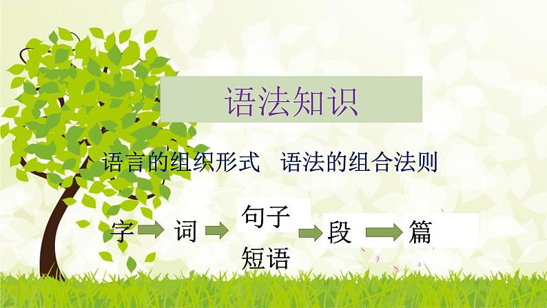 初高中知识衔接语法系列：词性 开学第一课课件04