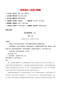 专题18 综合检测卷（二）—最新高考语文毕业班二轮热点题型归纳与变式演练（新高考版）