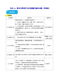 热点15 整本书阅读及与各类型题目融合设题2024年高考语文专练（新高考专用）