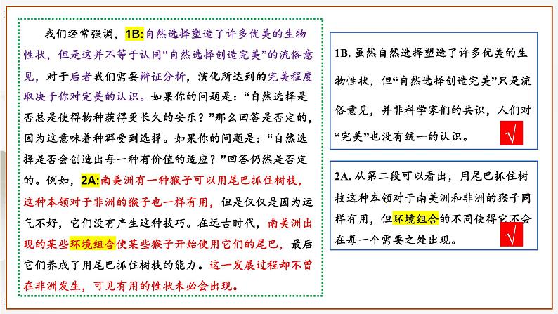 2024届河北省石家庄市高三下学期二模考试语文试题 讲评课件05