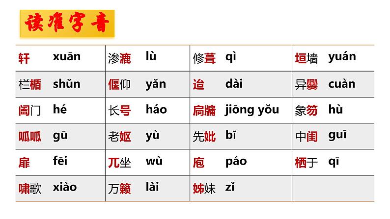 《项脊轩志》课件+2023-2024学年统编版高中语文选择性必修下册第7页