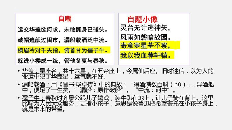 6.1《记念刘和珍君》课件+2023-2024学年统编版高中语文选择性必修中册第5页