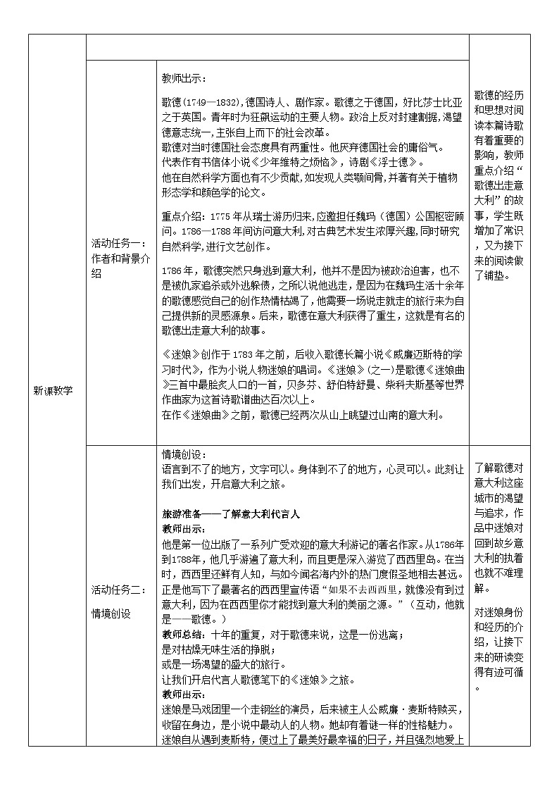 选必中4.2.1_《迷娘（之一)》教案_人教版语文课件_【课件研究所·自营系列】第2页