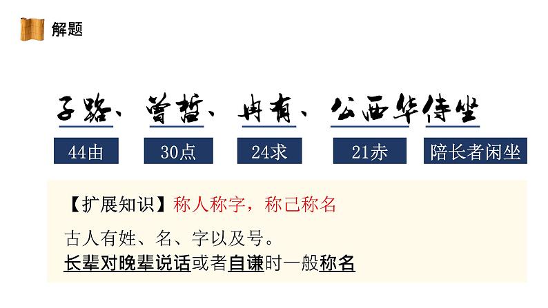 《子路、曾皙、冉有、公西华侍坐》课件4第6页