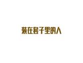 《装在套子里的人》课件3
