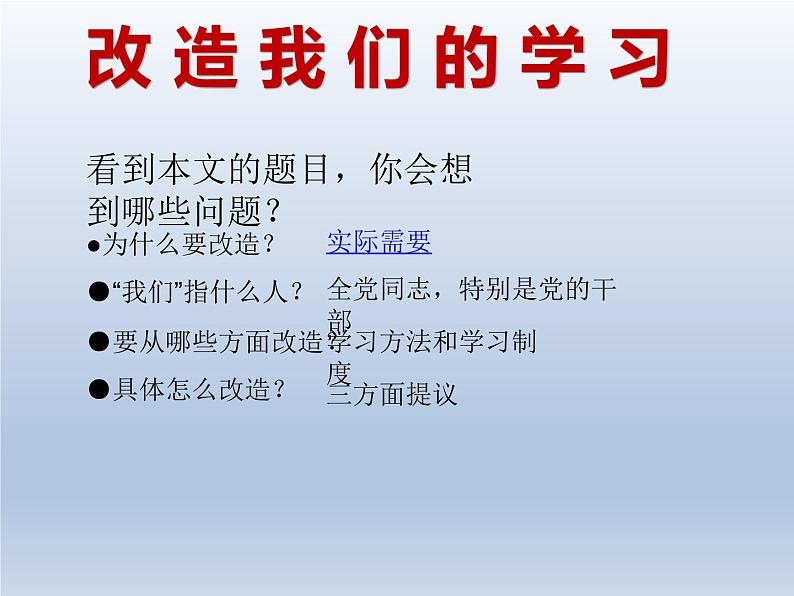 《改造我们的学习》课件203