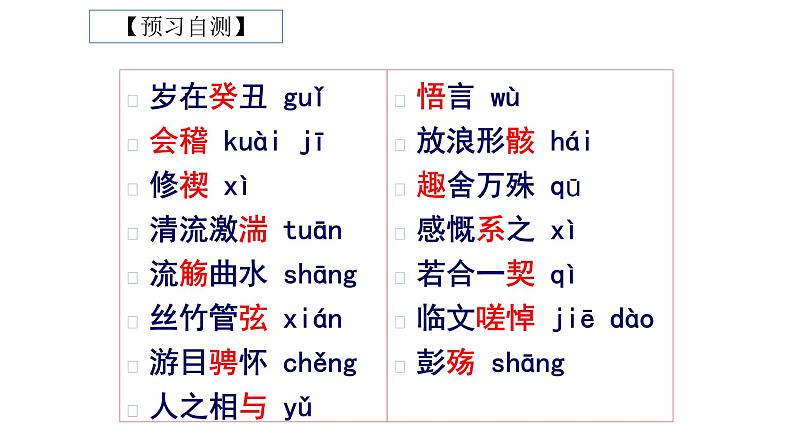 《兰亭集序》课件19第2页