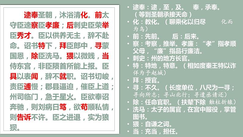 《陈情表》课件11第4页